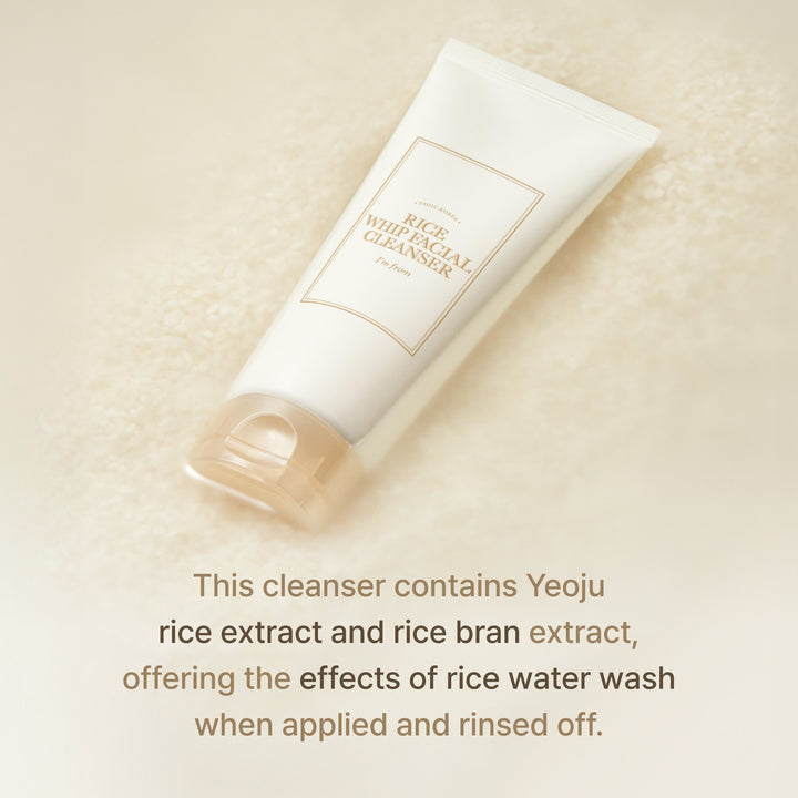 I'm From Rice Whip Facial Cleanser 150 ml Expiry 08 - 2028