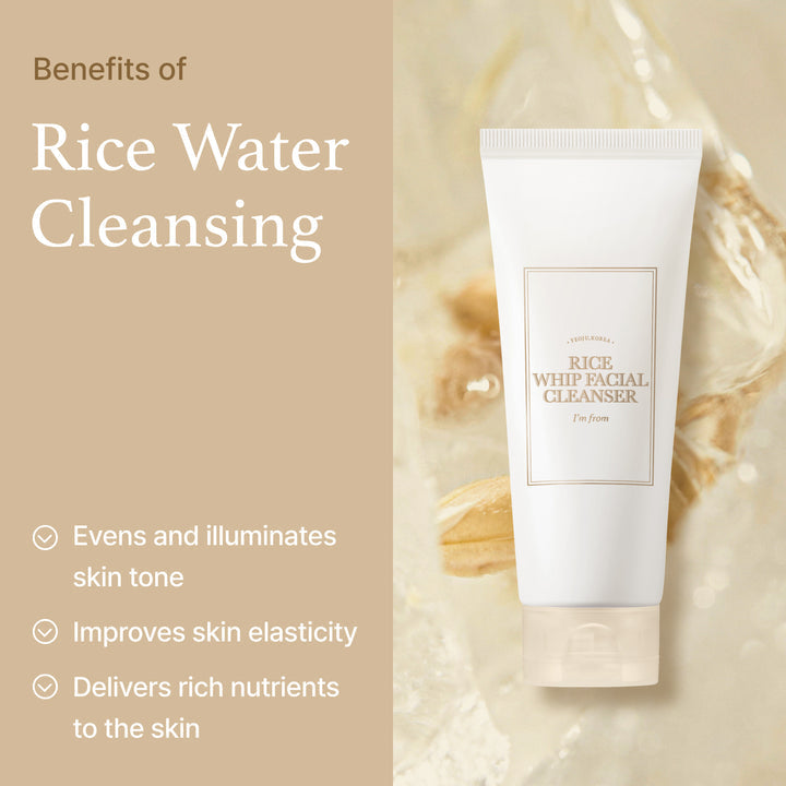 I'm From Rice Whip Facial Cleanser 150 ml Expiry 08 - 2028