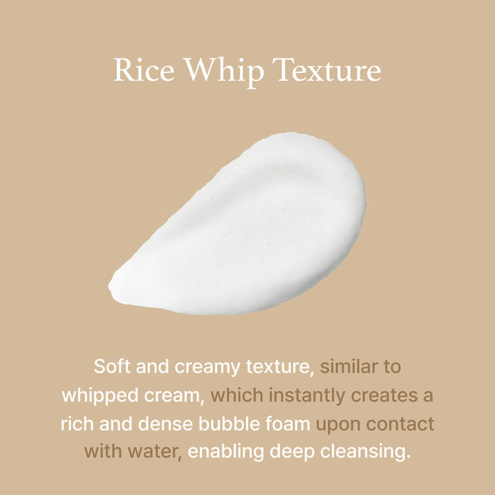 I'm From Rice Whip Facial Cleanser 150 ml Expiry 08 - 2028