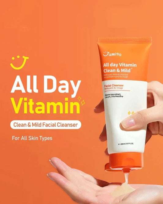 Jumiso All day Vitamin Clean&Mild Facial Cleanser 150ml Expiry 11 - 2028