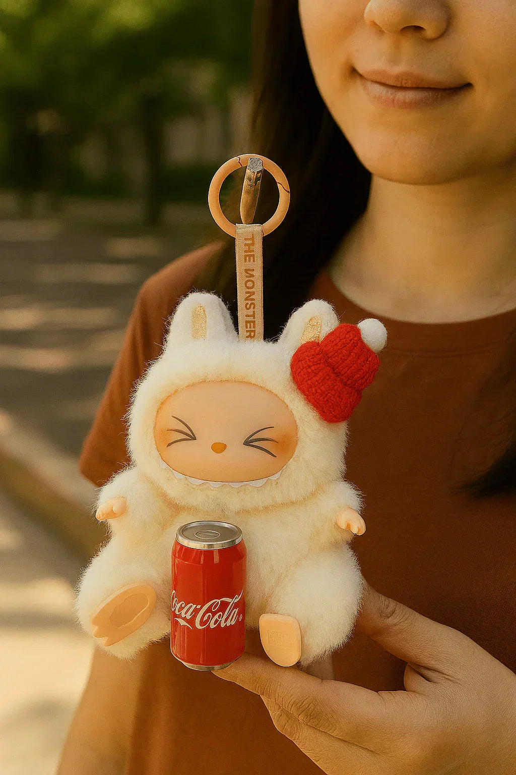 Labubu - Soft Plush Keychain