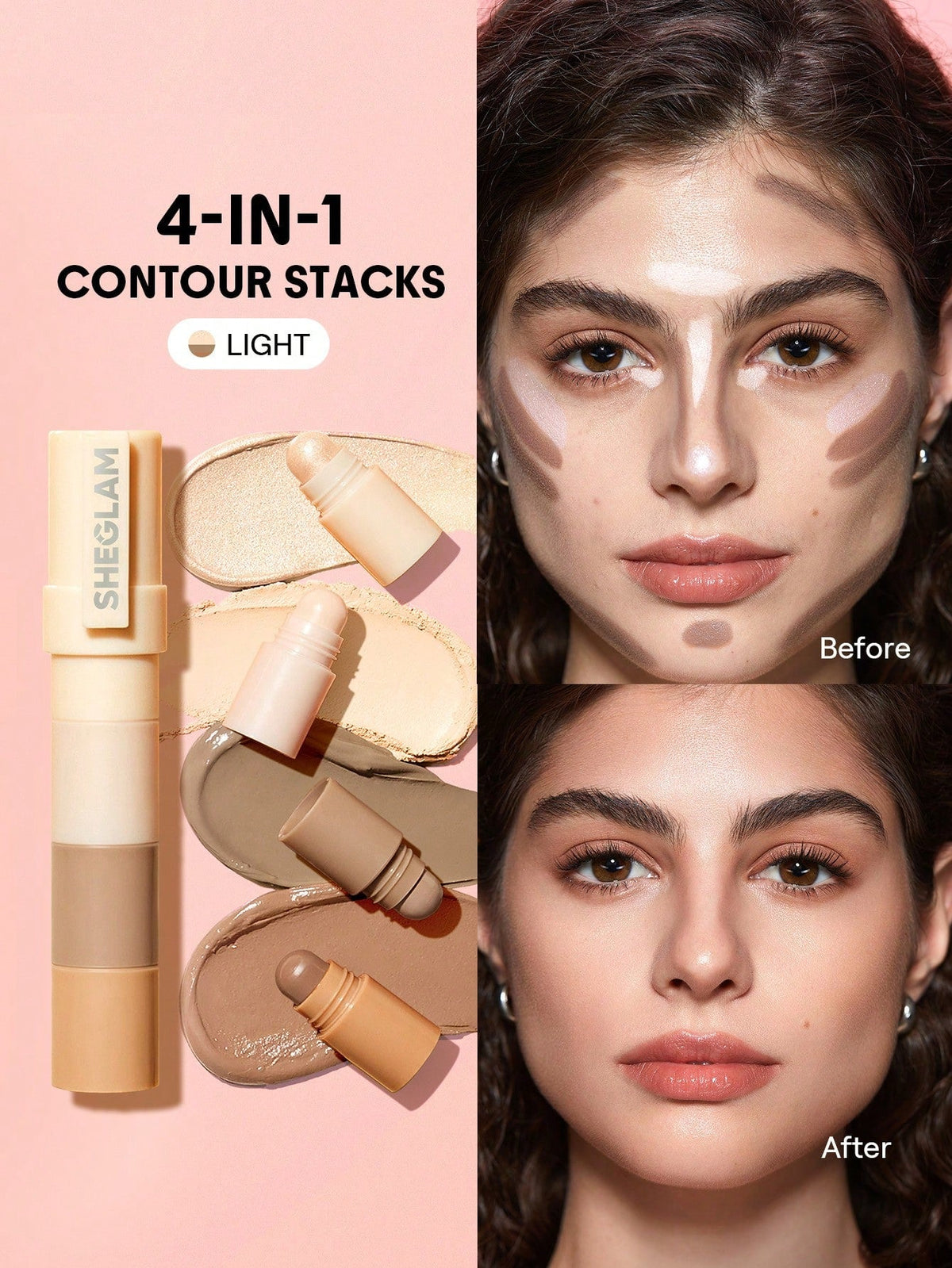 SHEGLAM Multi-Glam Face Pen-Medium Contour Stick