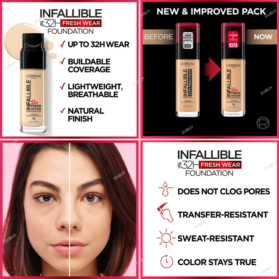 L'Oreal Paris Infallible 32 Hours Fresh Wear Foundation