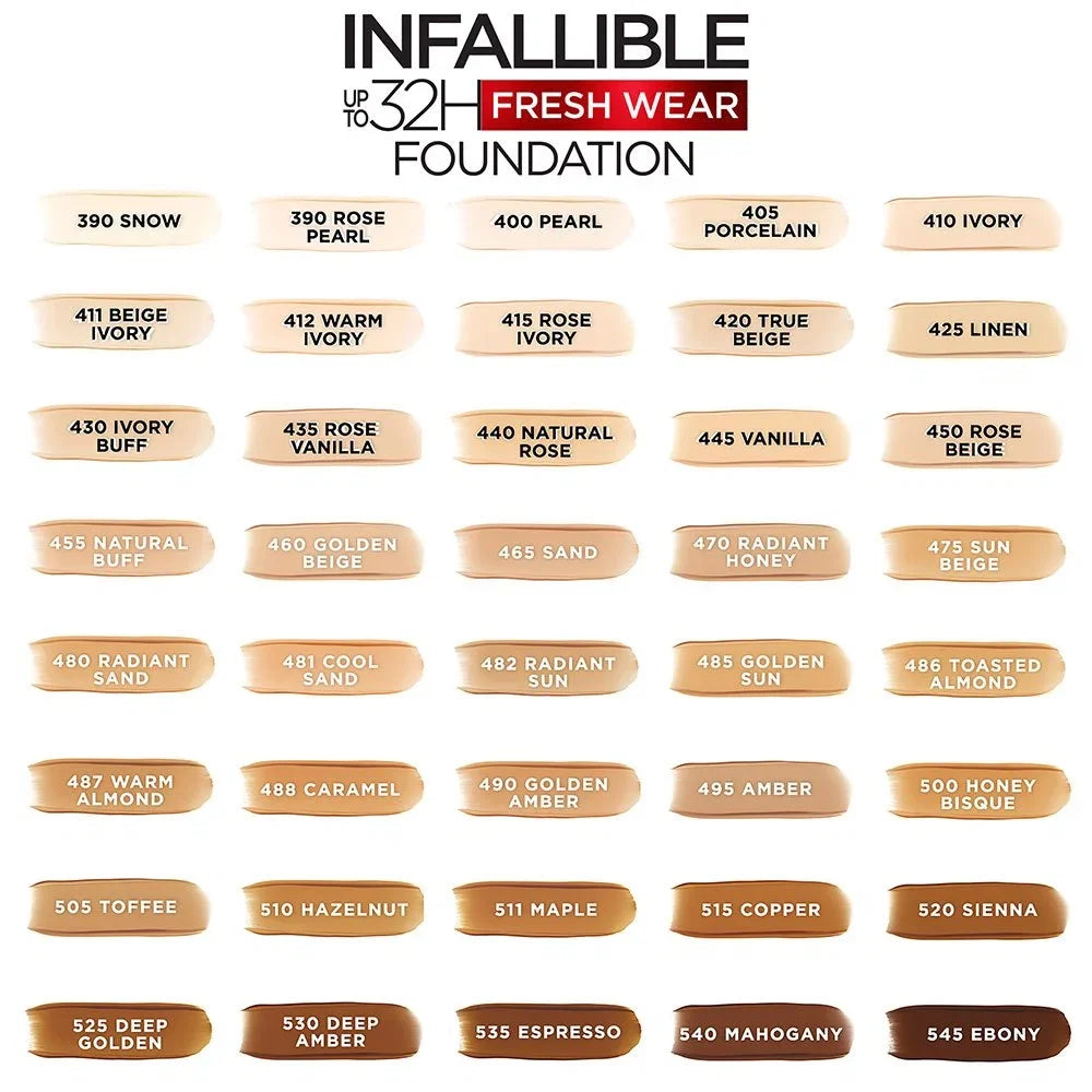 L'Oreal Paris Infallible 32 Hours Fresh Wear Foundation