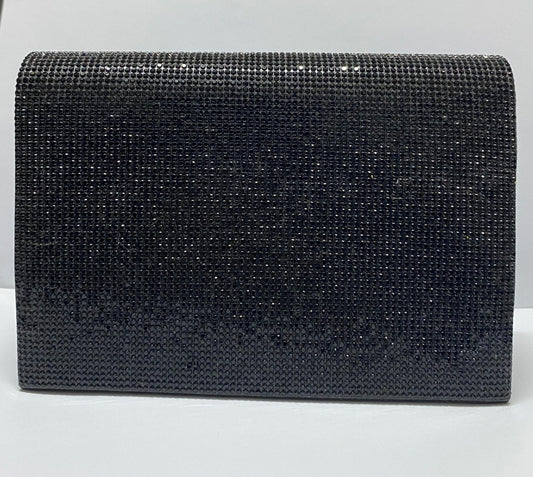 Max - Sparkle and Shine Black Clutch