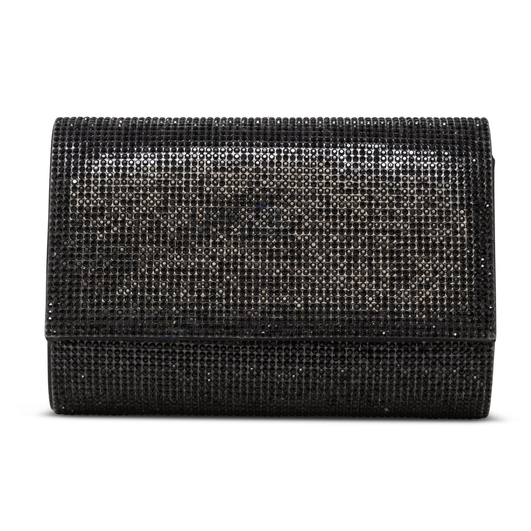Max - Sparkle and Shine Black Clutch