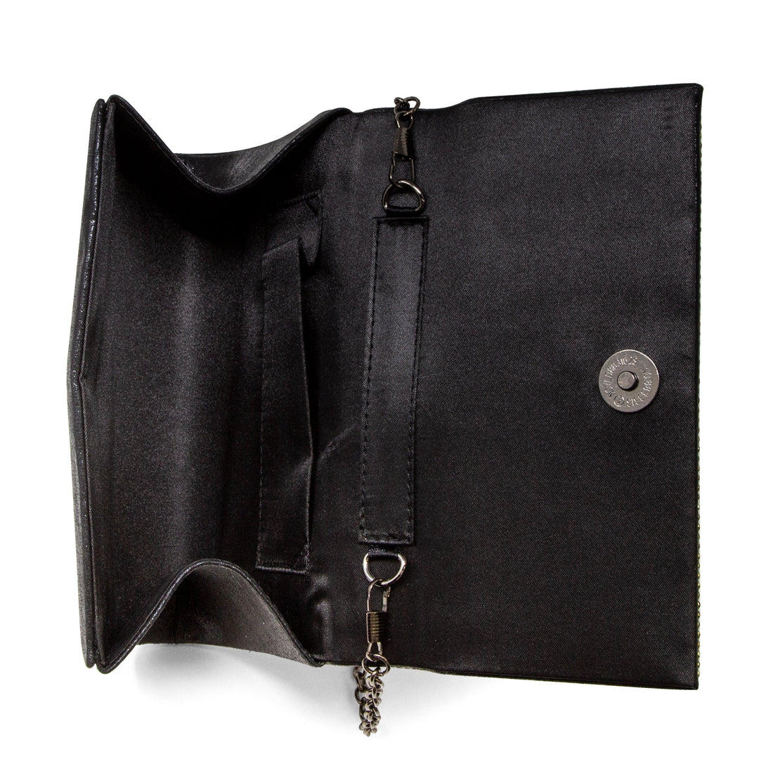 Max - Sparkle and Shine Black Clutch