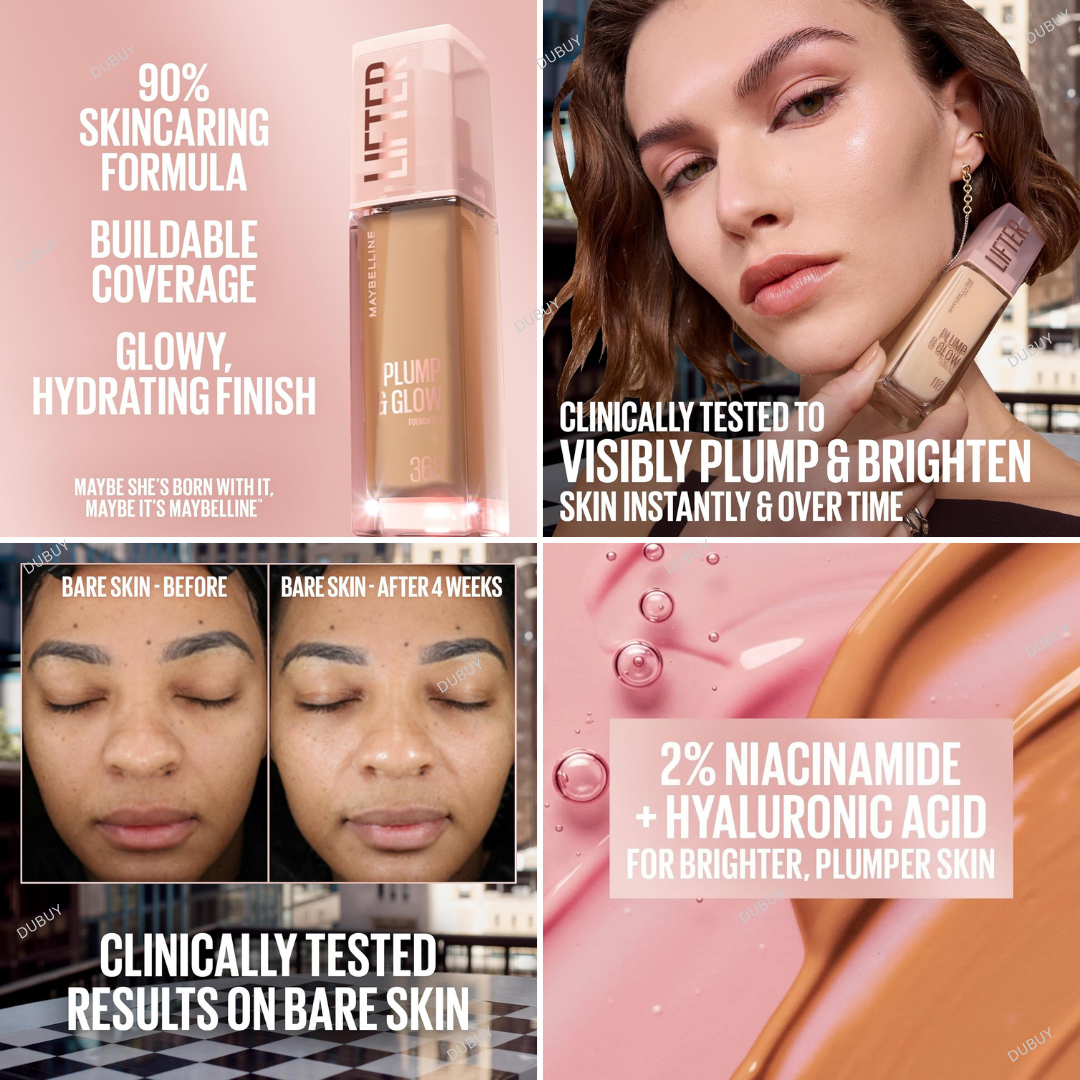 Maybelline Lifter Plump & Glow Foundation 30ML