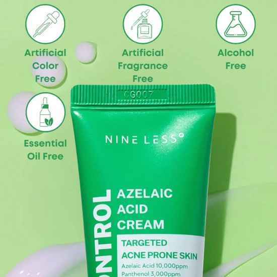 Nine Less A-Control Azelaic Acid Cream Mini 15ml