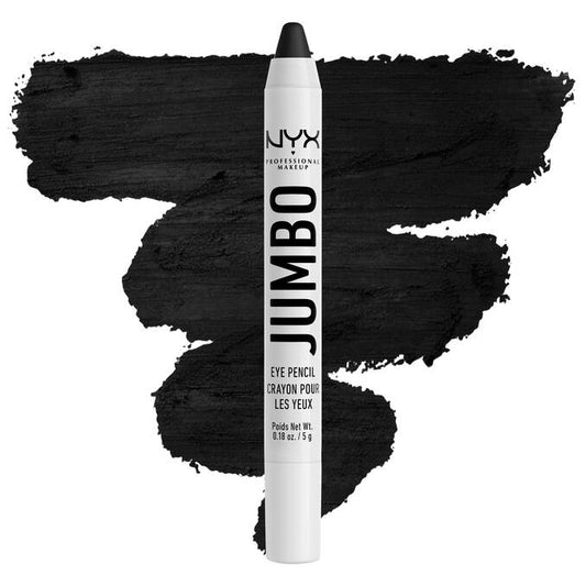 NYX Jumbo Eye Pencil Multi-use Eye Crayon - Black Bean | Black - 5G