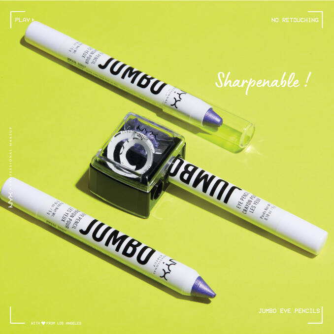 NYX Jumbo Eye Pencil Multi-use Eye Crayon - Black Bean | Black - 5G