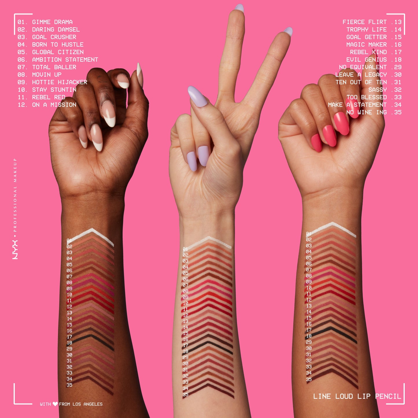 NYX Line Loud Vegan Longwear Lip Liner