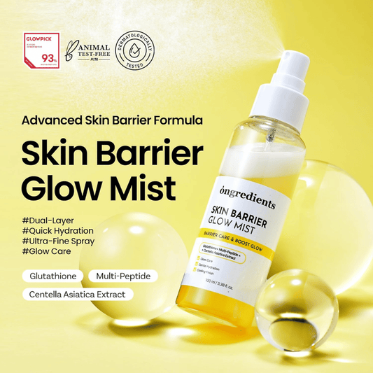 ONGREDIENTS Skin Barrier Glow Mist 100ml Expiry 11 - 2028