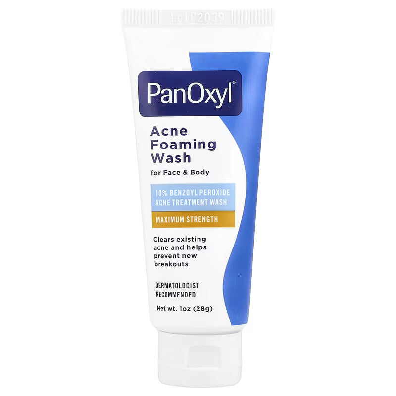 Panoxyl Acne Foaming Wash 28g Expiry 07 - 2027