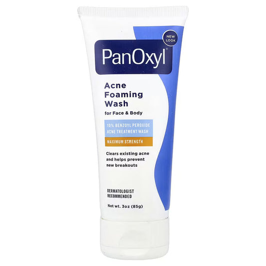 Panoxyl Acne Foaming Wash  85g without box Expiry 02 - 2028