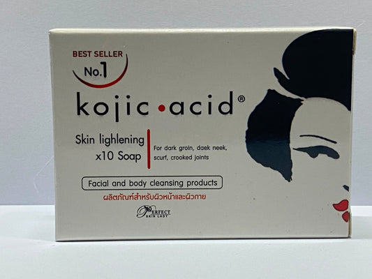 Perfect Skin Lady Kojic Acid Skin Lightening Soap 80g from Thailand