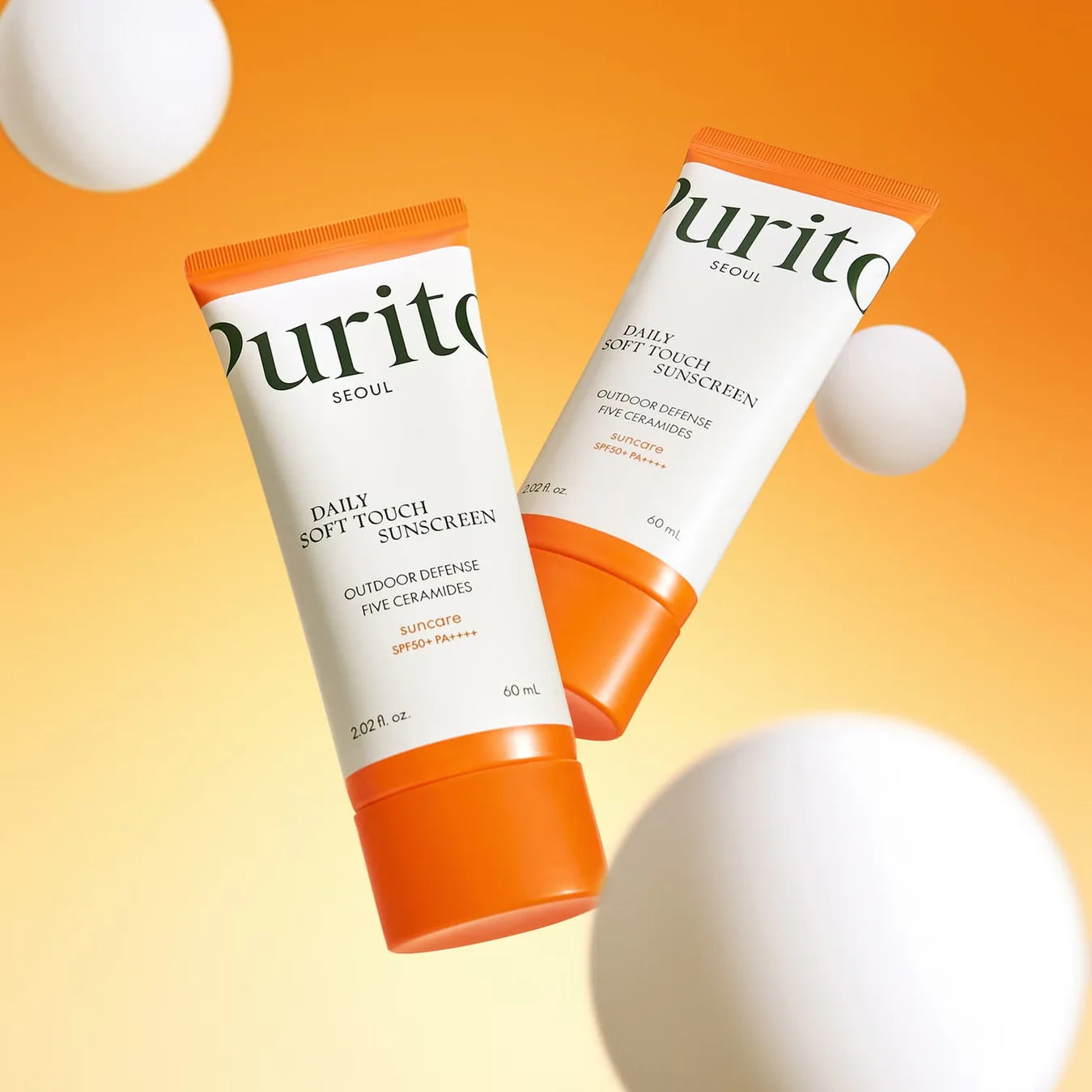 PURITO Daily Soft Touch Sunscreen SPF 50+ PA++++ | 60ml Expiry 04 - 2028