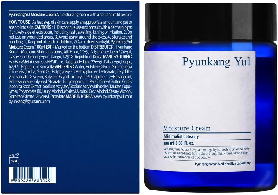 Pyunkang Yul Moisture Cream 100ml Expiry 03 - 2028
