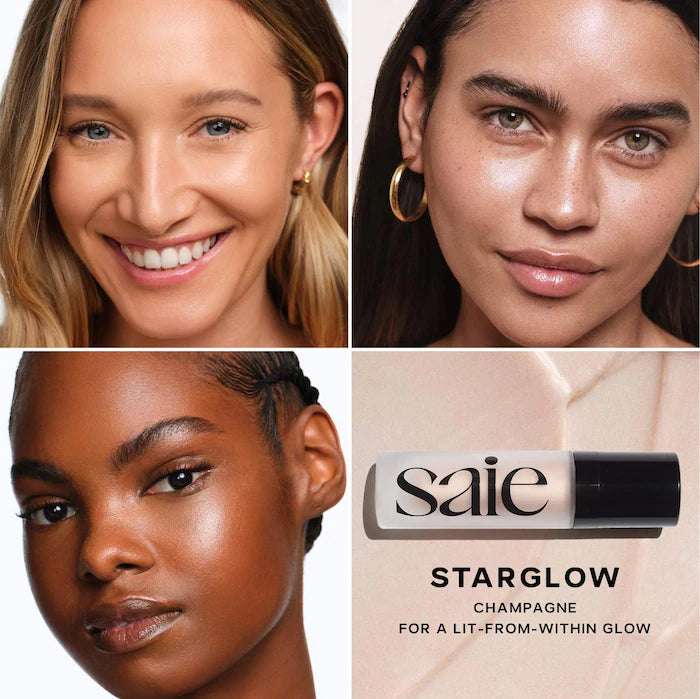 Saie Glowy Super Gel Lightweight Dewy Multipurpose Illuminator - Star Glow - 30ml