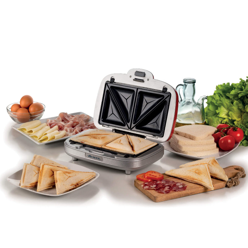 Muffin, Donut & Sandwich Maker Party Time Red - Europlug
