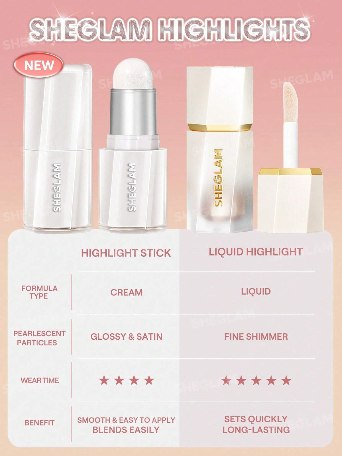 SHEGLAM Buttery Bling Highlight Stick