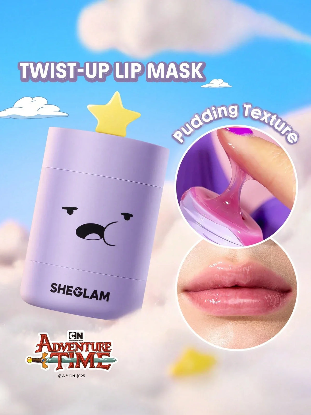 SHEGLAM Oh My Glob Tinted Lip Mask - Adventure Time