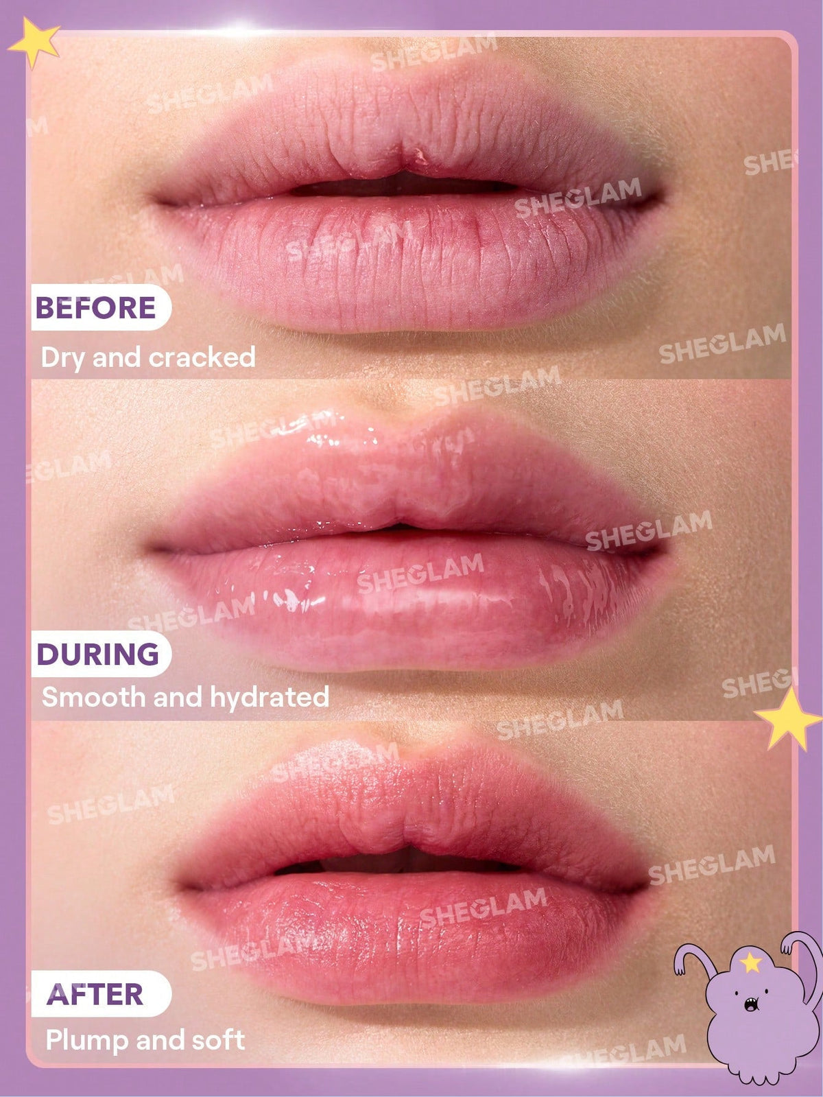 SHEGLAM Oh My Glob Tinted Lip Mask - Adventure Time