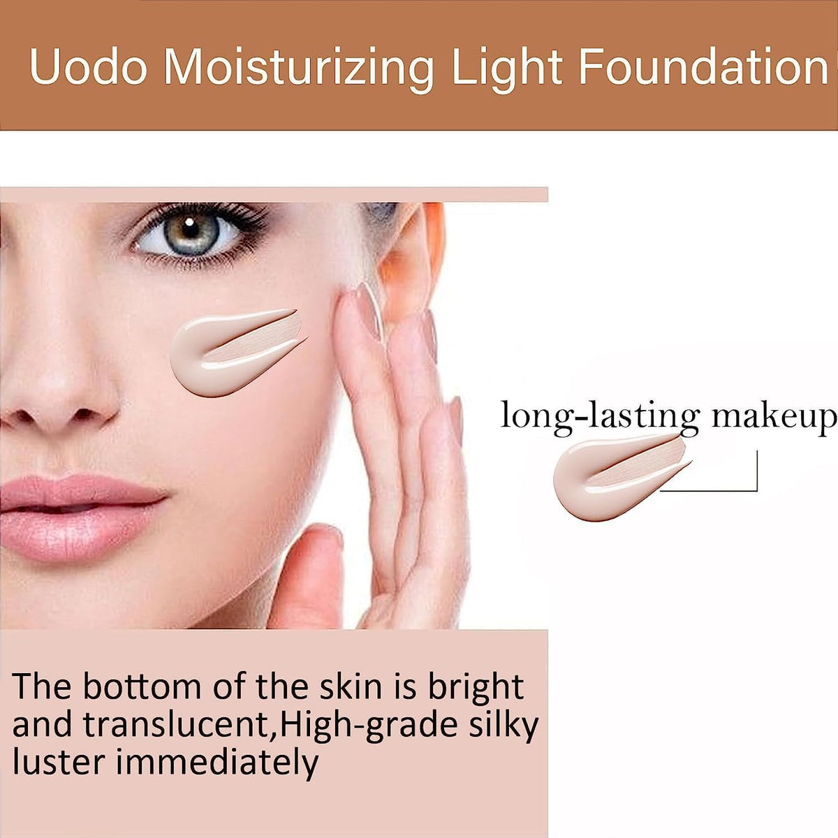 UODO - Veil Matte Lasting Foundation For Oily SkiN Expiry 02 - 2028