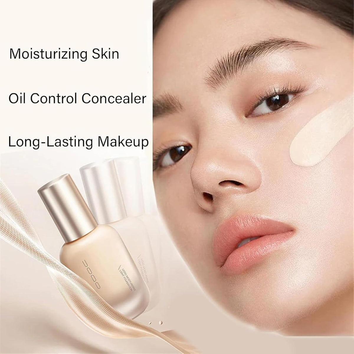 UODO - Moisturizing Light Foundation For Dry Skin