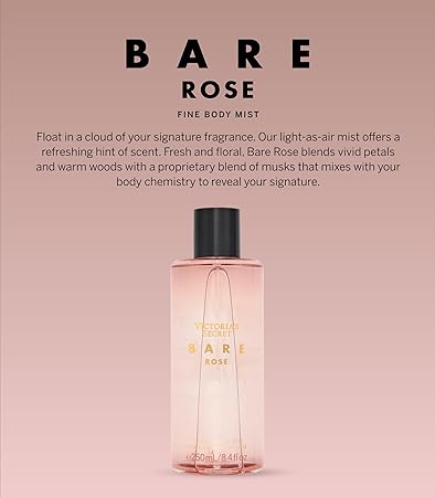 Victoria's Secret Bare Rose Fine Fragrance Mist 250ml