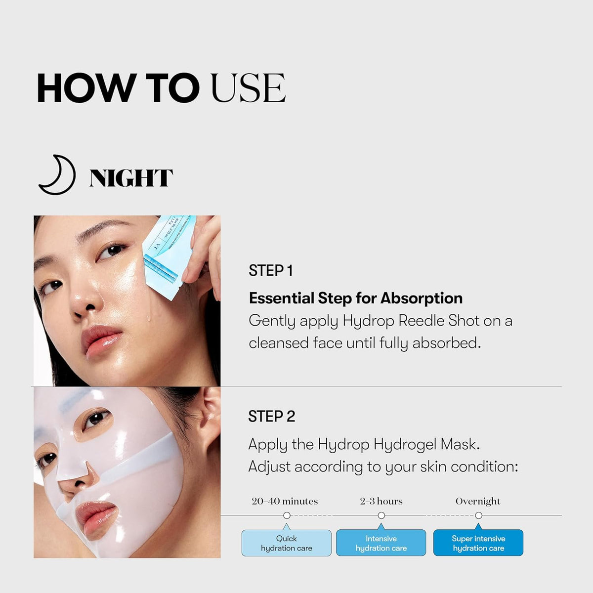 VT Hydrop Reedle Shot 100hL 2Step Hydrogel Mask (1.5G+33G) Expiry 10 - 2027