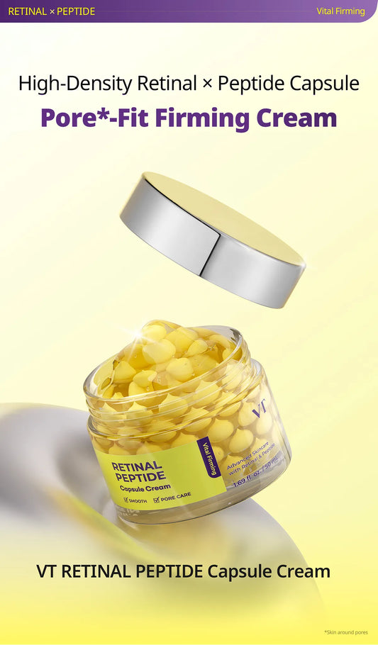 VT Retinal Peptide Capsule Cream 50ML Expiry 01 - 2029
