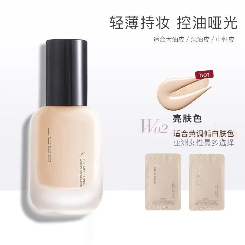 UODO - Veil Matte Lasting Foundation For Oily SkiN Expiry 02 - 2028