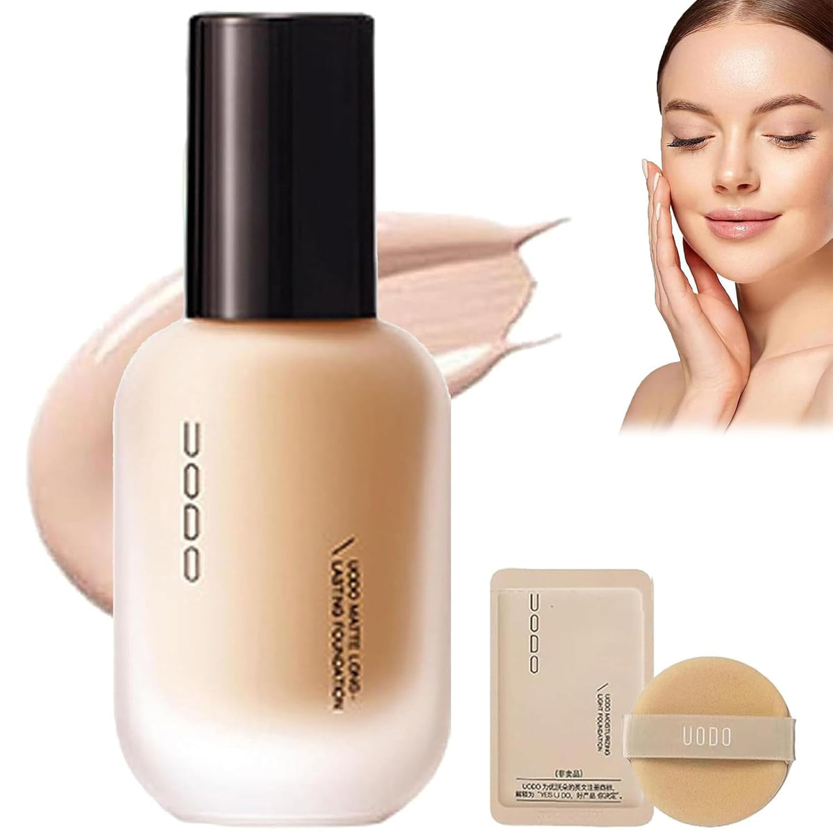 UODO - Veil Matte Lasting Foundation For Oily SkiN Expiry 02 - 2028