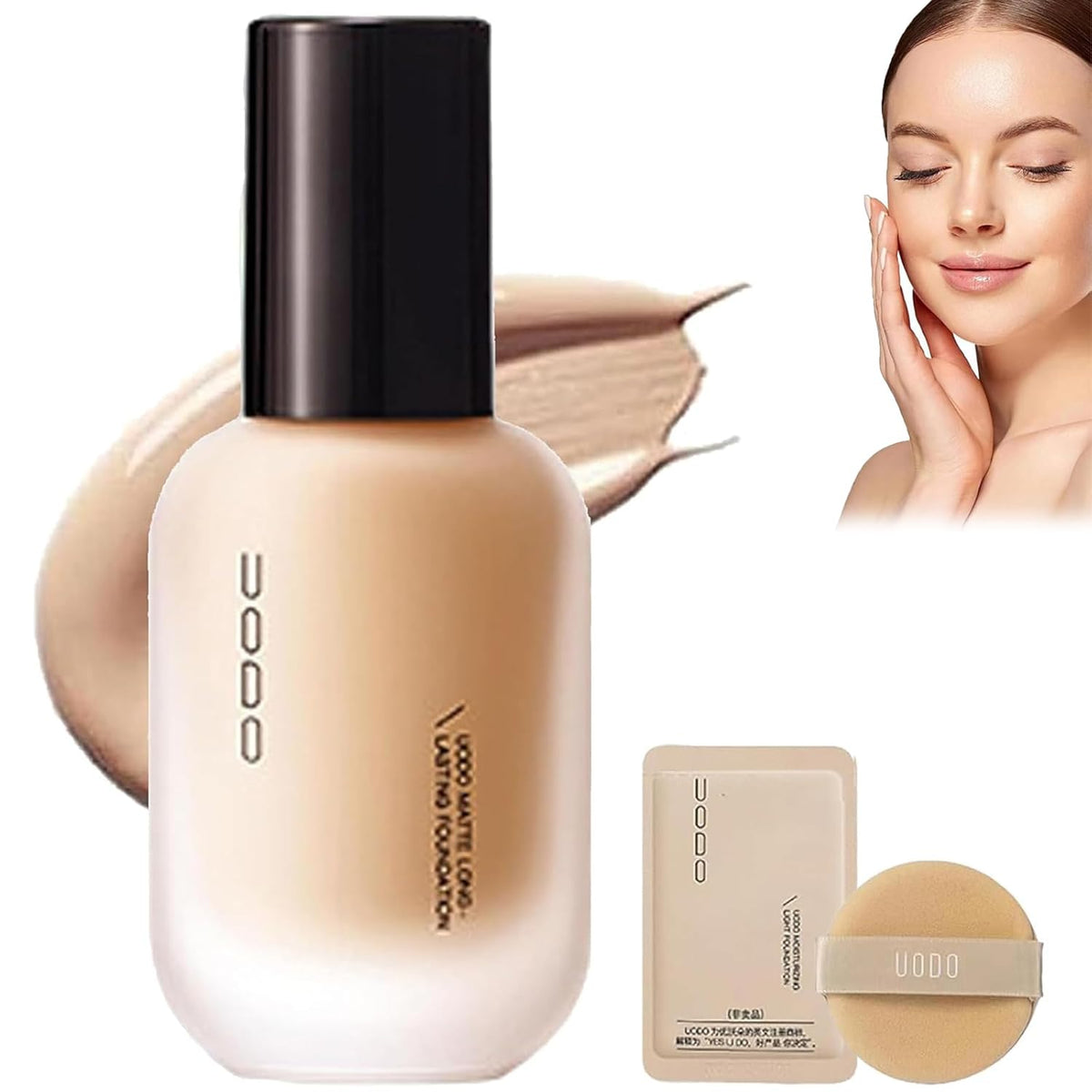 UODO - Veil Matte Lasting Foundation For Oily SkiN Expiry 02 - 2028