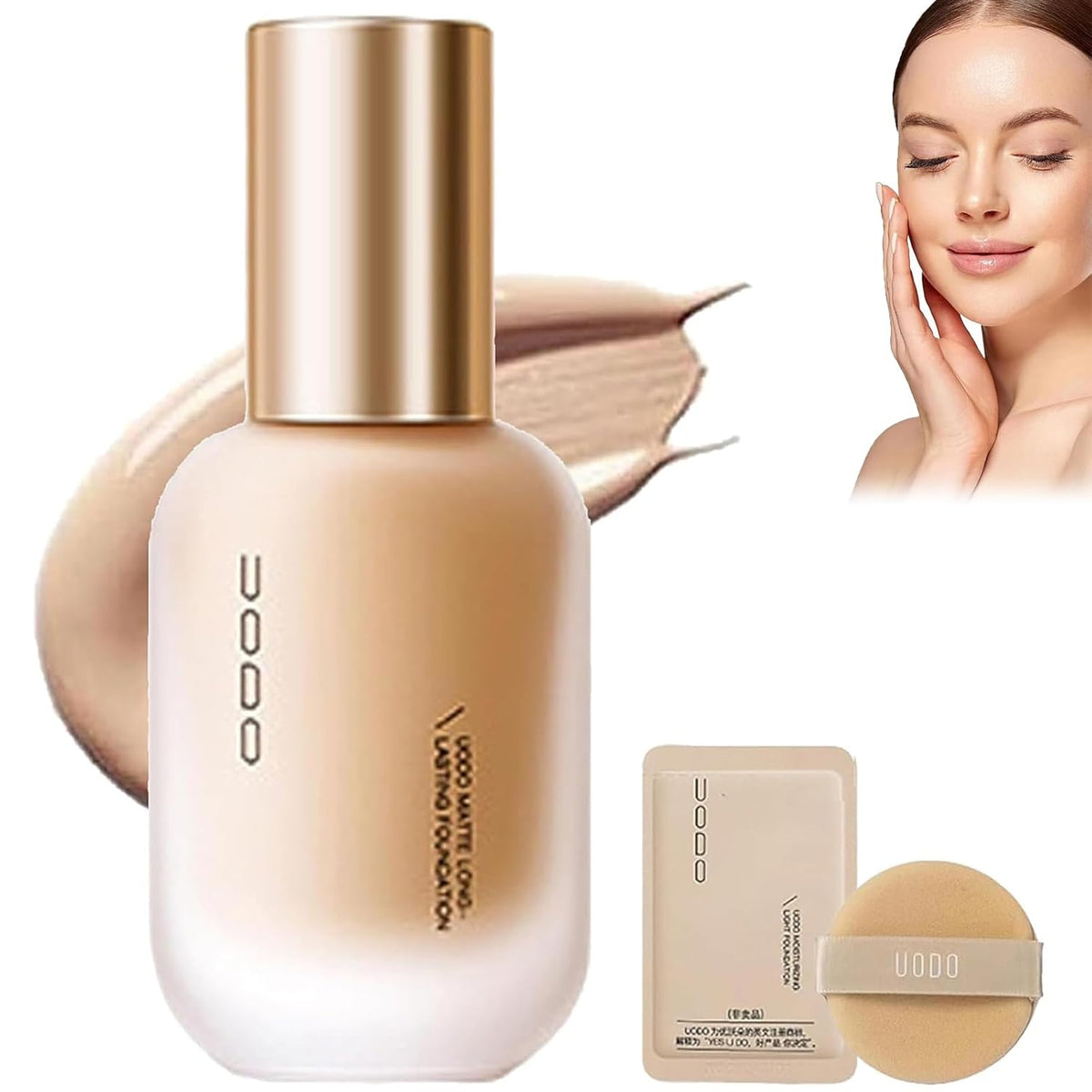 UODO - Moisturizing Light Foundation For Dry Skin